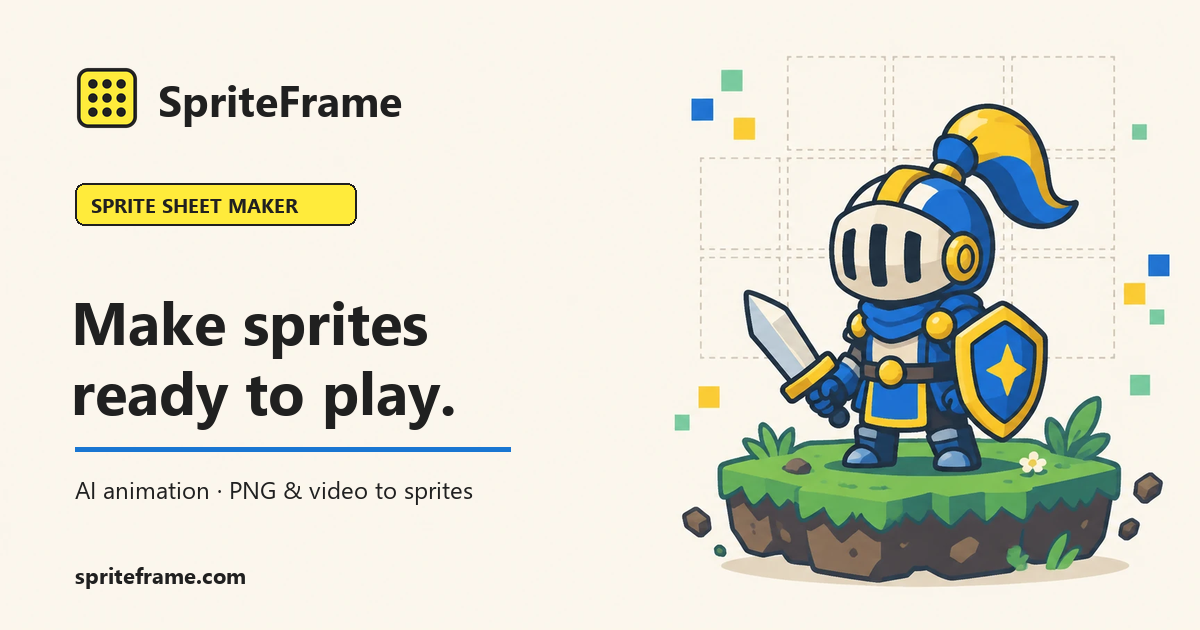 SpriteFrame 精灵表生成器
